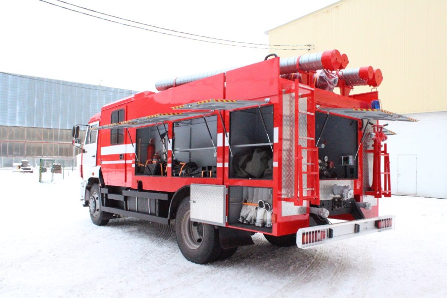 АПТ пожарный автомобиль