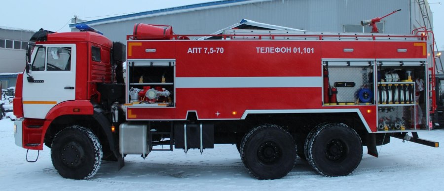 Насосный отсек КАМАЗ АЦ-40