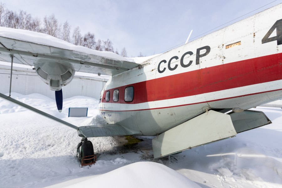 АН-14 пассажирский самолёт салон