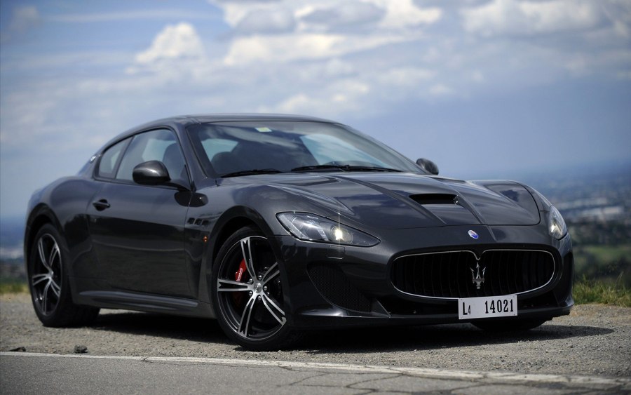 Matte Black Maserati