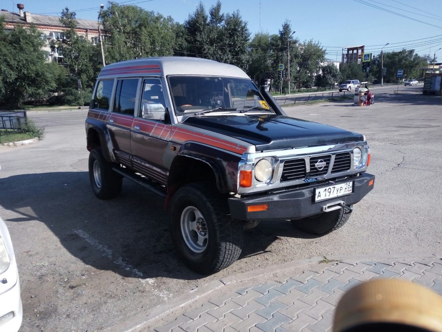 Ниссан сафари охотник