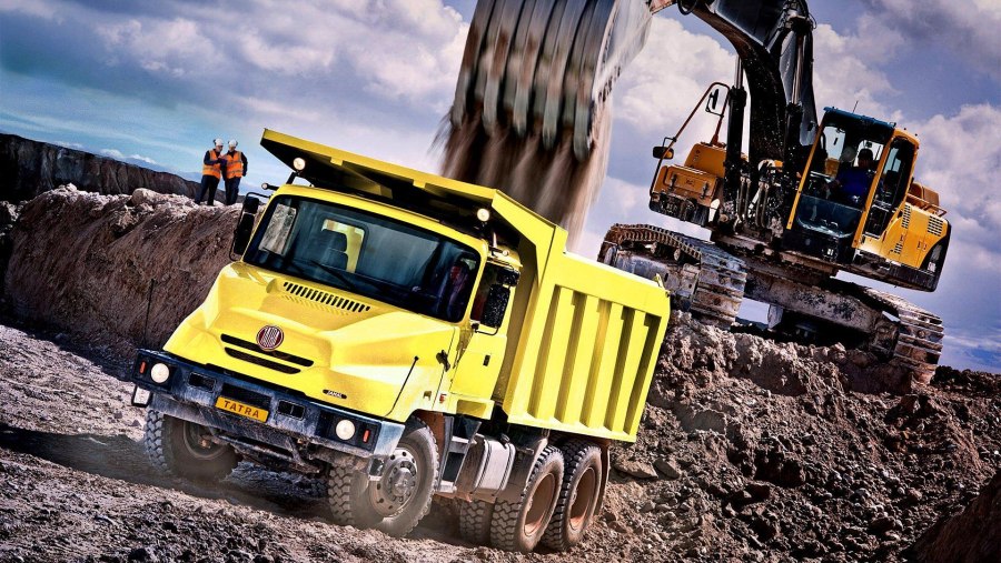 Самосвал Tatra Jamal t163-370skt