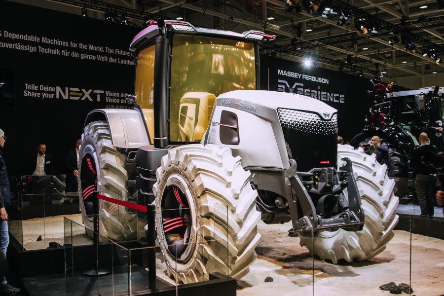 Беспилотный трактор Case IH