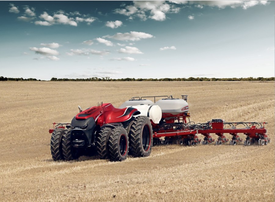 Беспилотный трактор Case IH