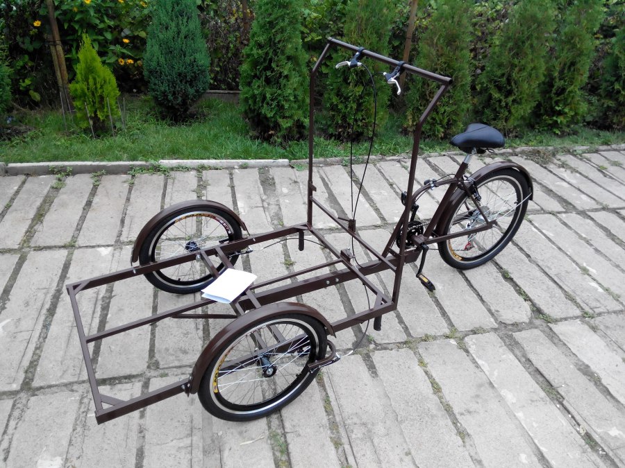 Трицикл из велосипеда