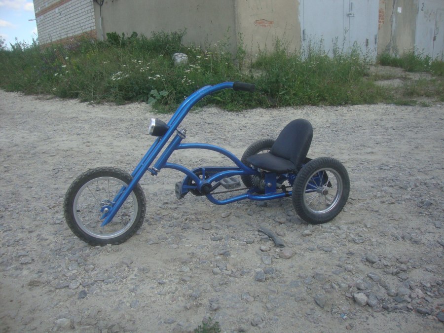 Самодельный детский велосипед