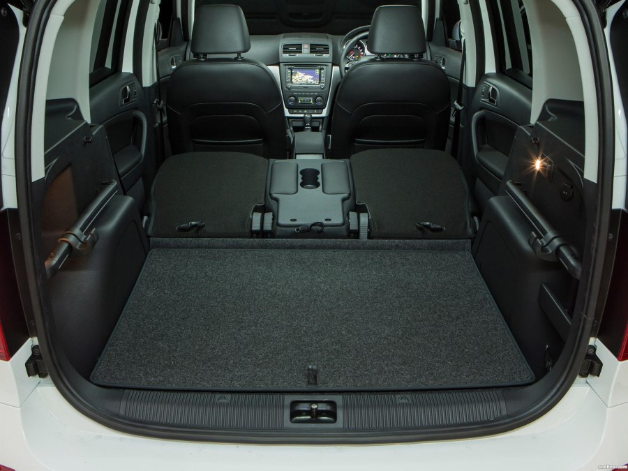 Skoda Yeti 2017 багажник