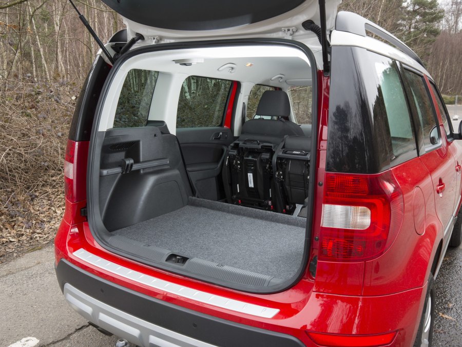 Škoda Yeti багажник