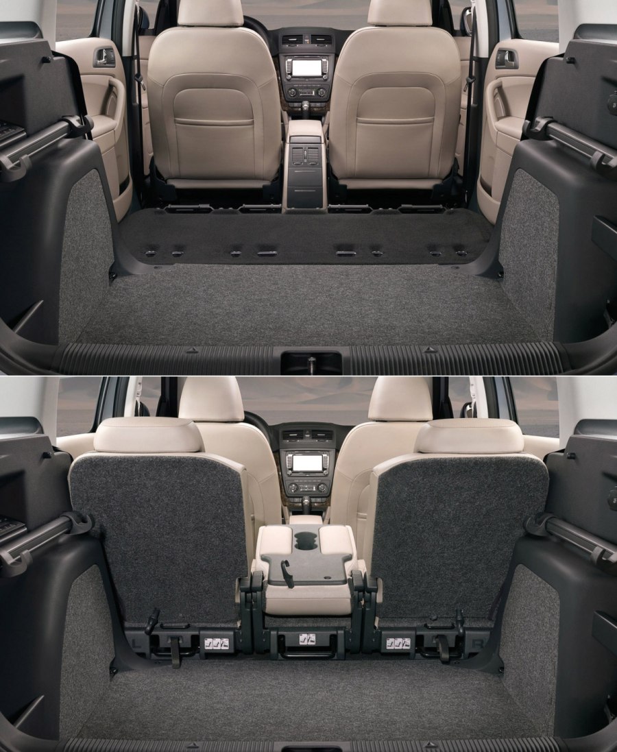Skoda Yeti 2019 багажник
