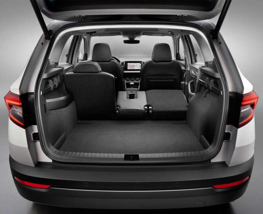Skoda Yeti 2012 багажник
