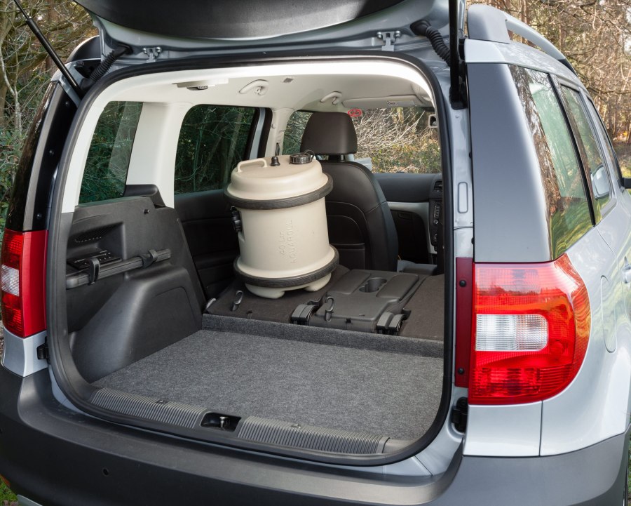 Škoda Yeti багажник