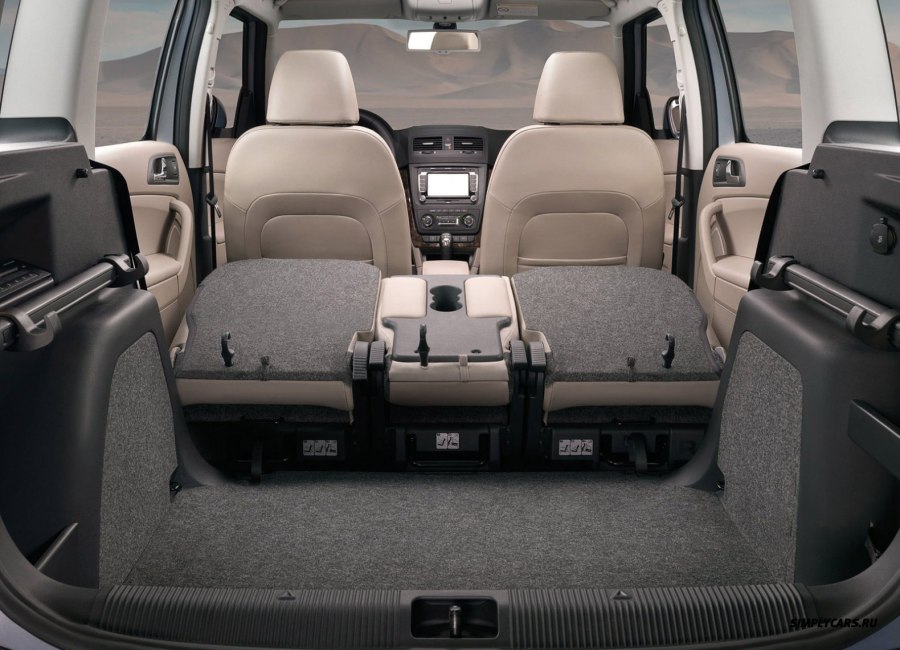 Skoda Yeti 1 поколение багажник