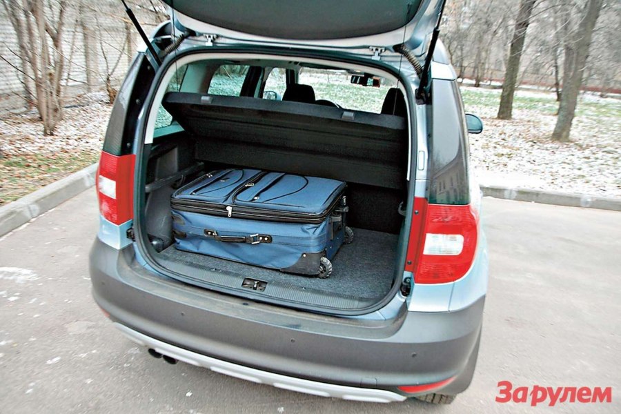 Skoda Yeti 7 местная салон