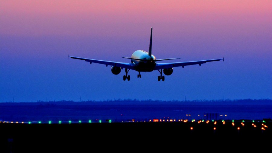 Боинг 777 посадка