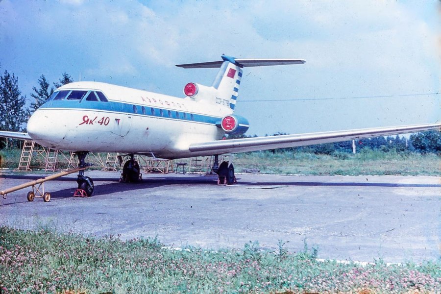 Ту 124 в Кирсанове