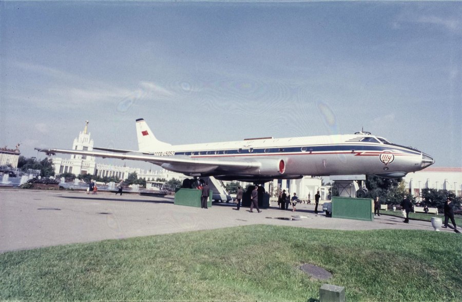 Ту 124 на ВДНХ