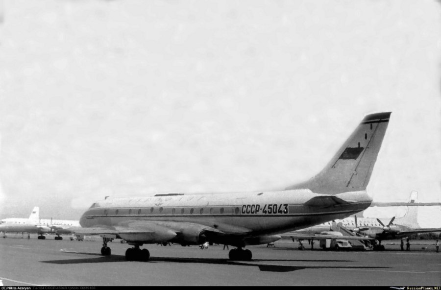 Ту-124 Аэрофлот СССР