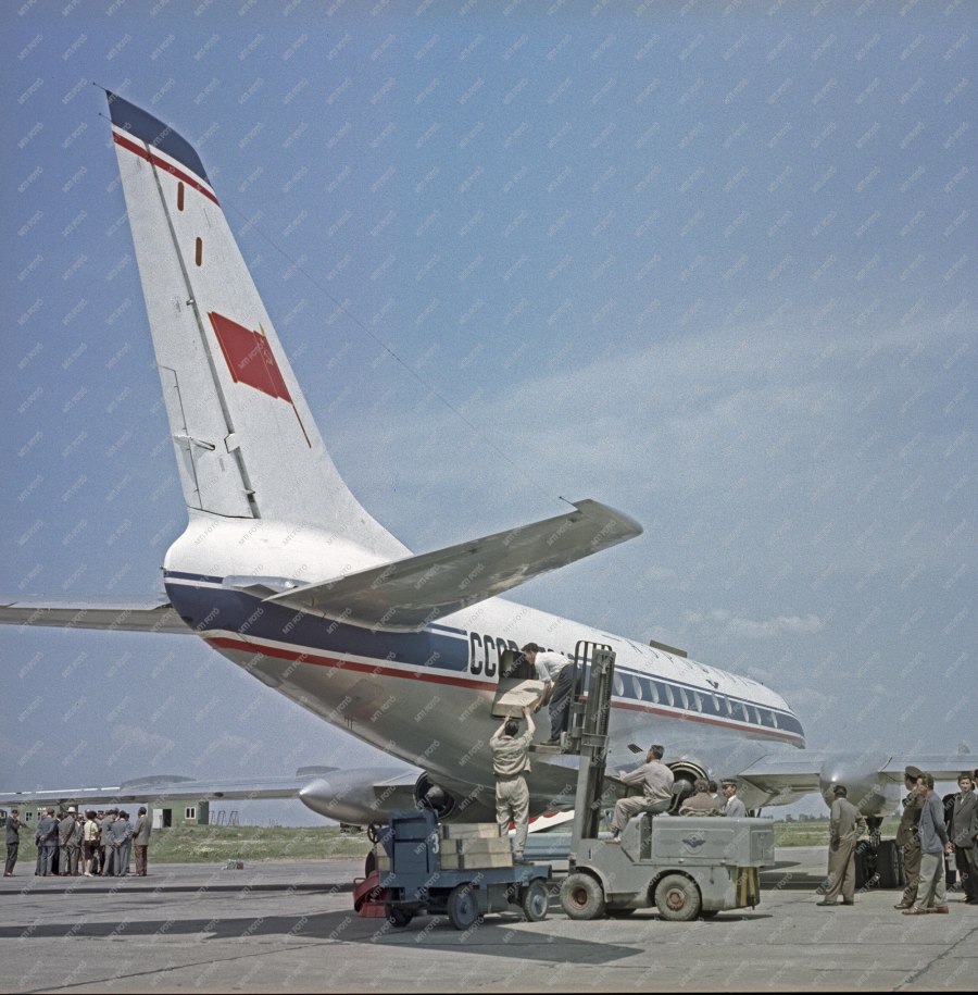 Ту-124 пассажирский самолёт