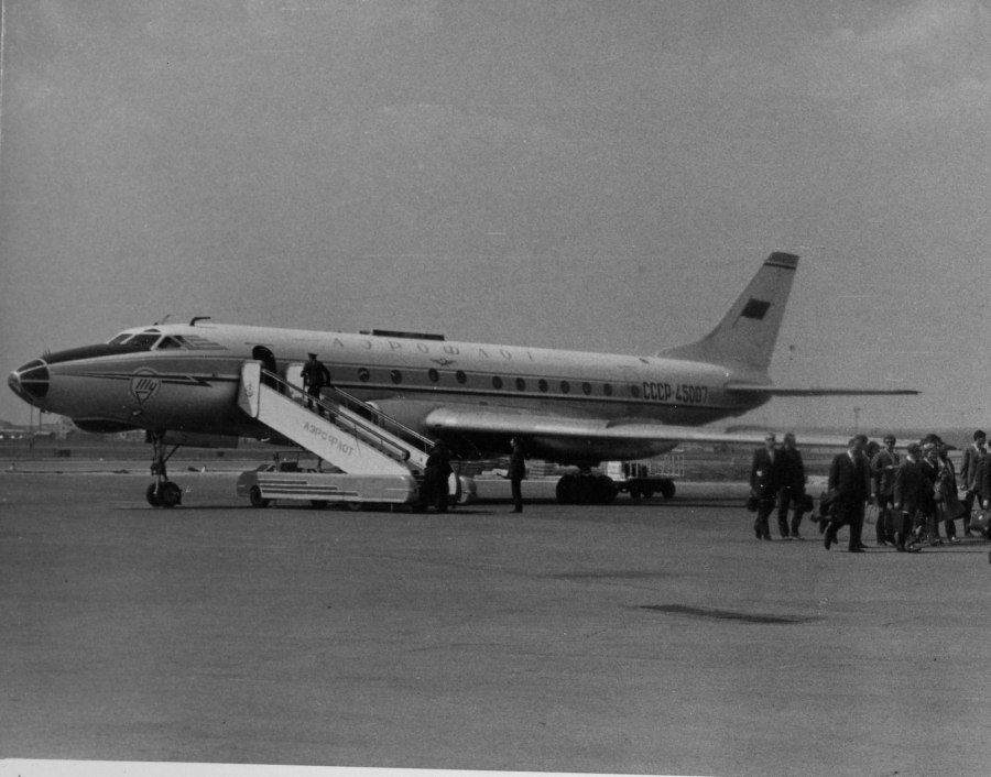 Ту-124 пассажирский самолёт
