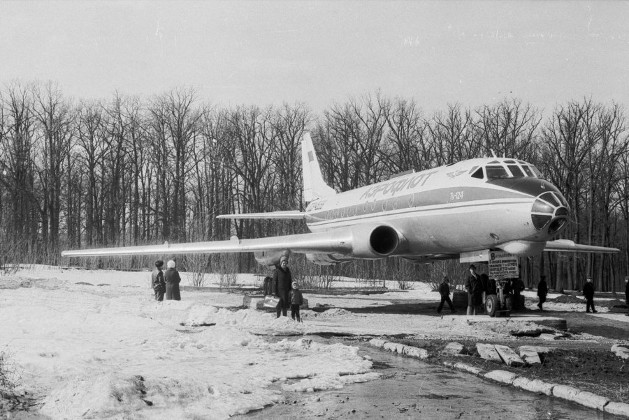 Ту-124 Лакреевский лес Чебоксары