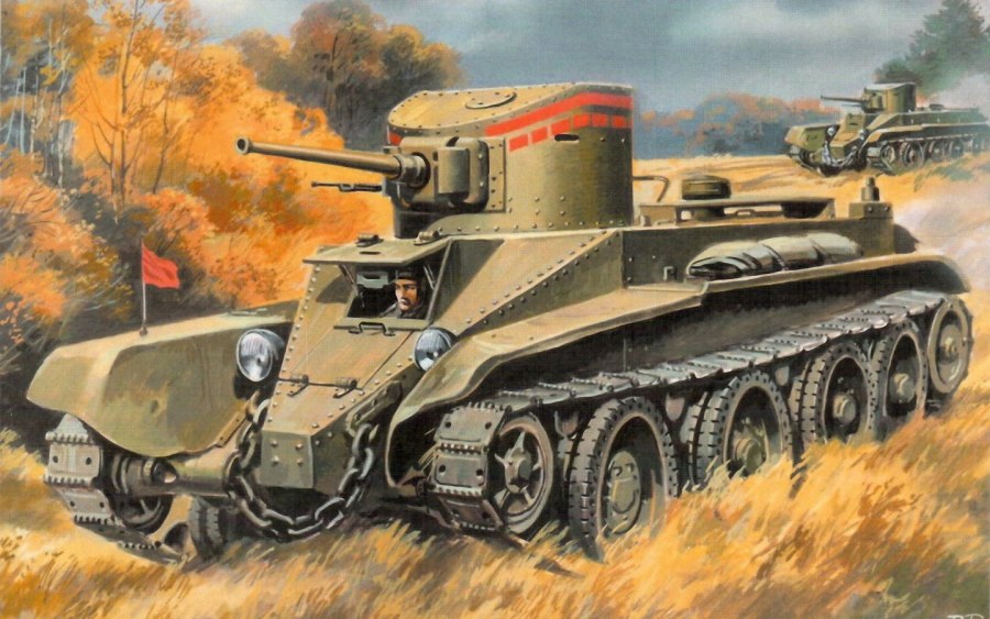 Советский танк БТ-2