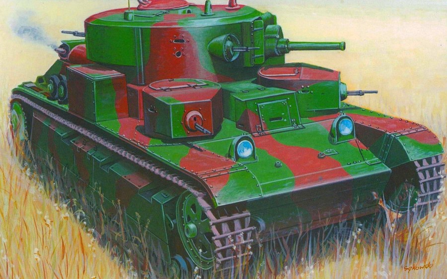 Т-28 танк СССР