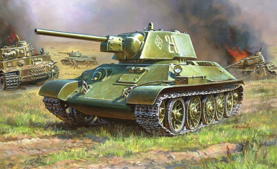 Т-34 танк СССР