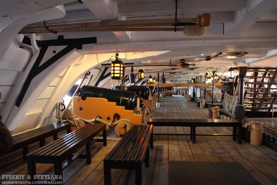 HMS Victory трюм