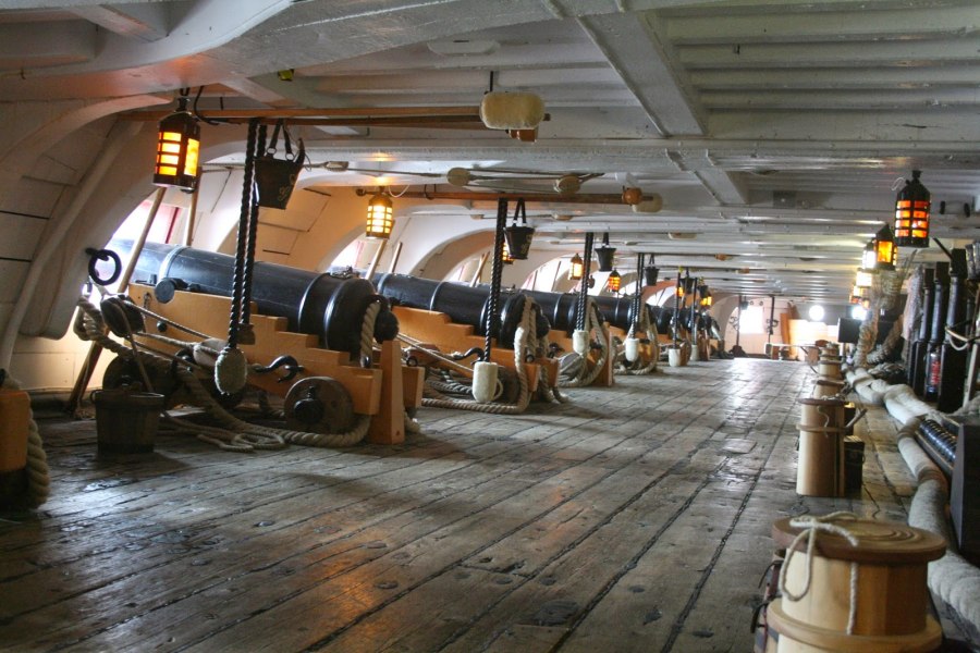 HMS Victory каюта капитана арт
