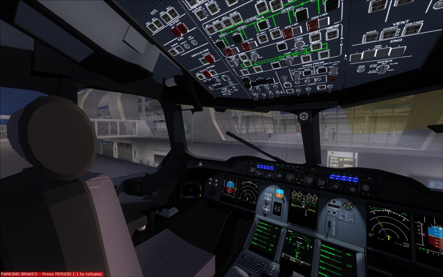 A380 Cockpit Wallpapers