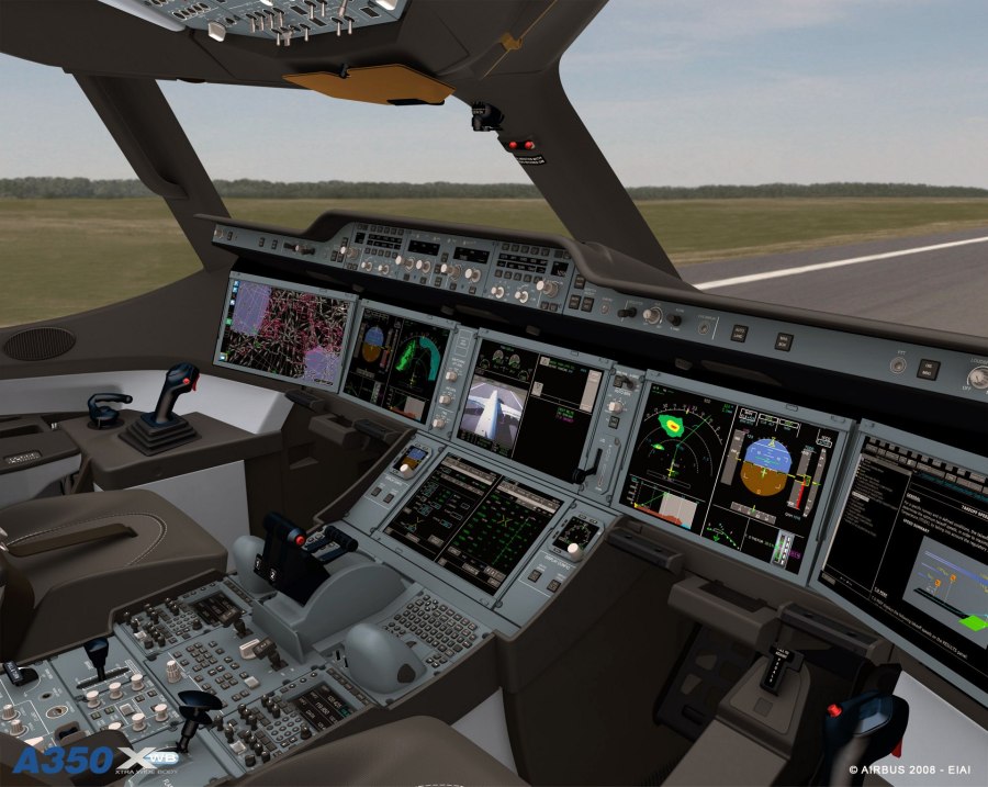 Airbus a380-842 салон