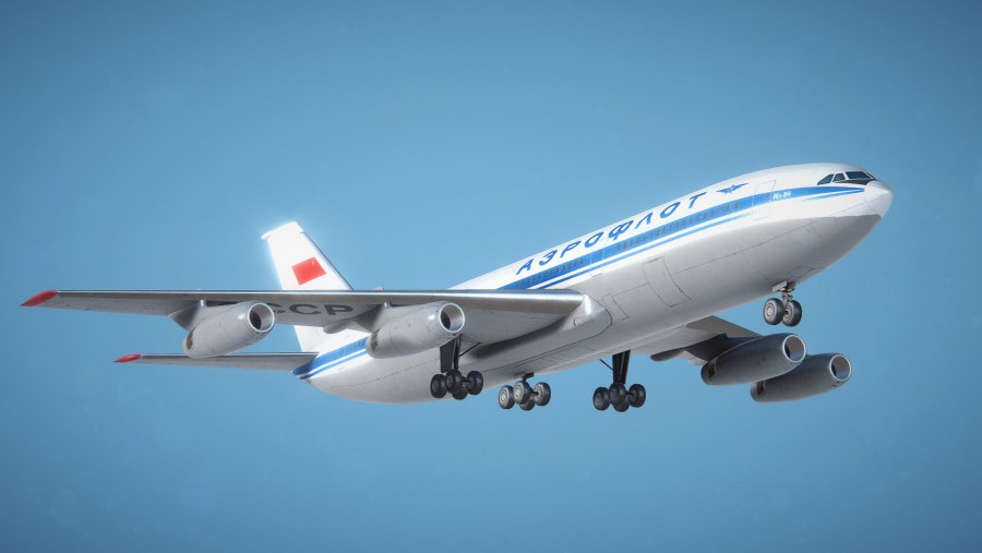 Ил-86 пассажирский самолёт