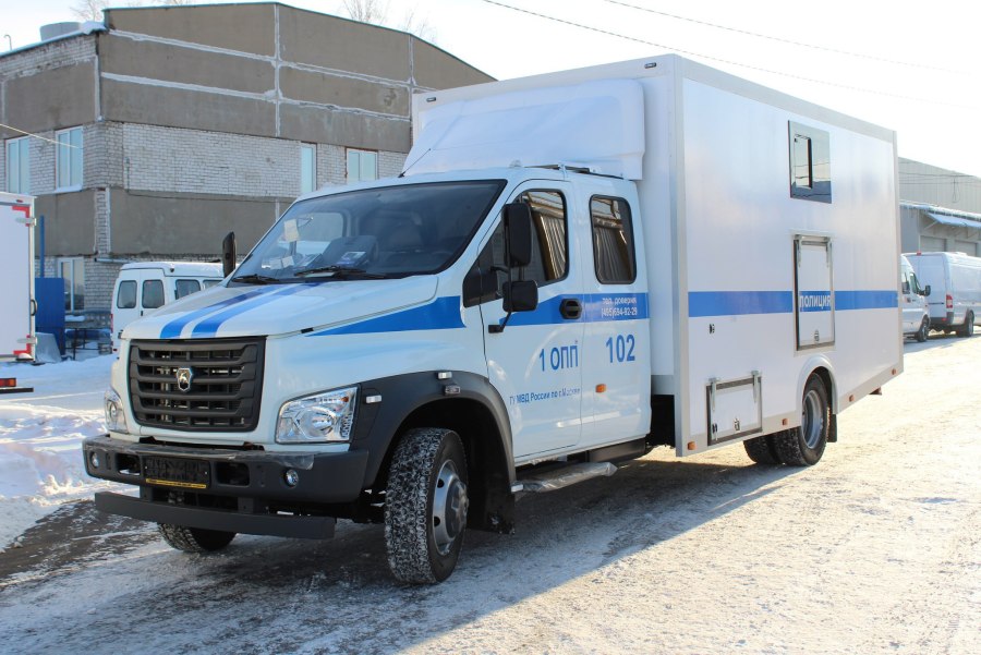 ГАЗ 310221 милиция