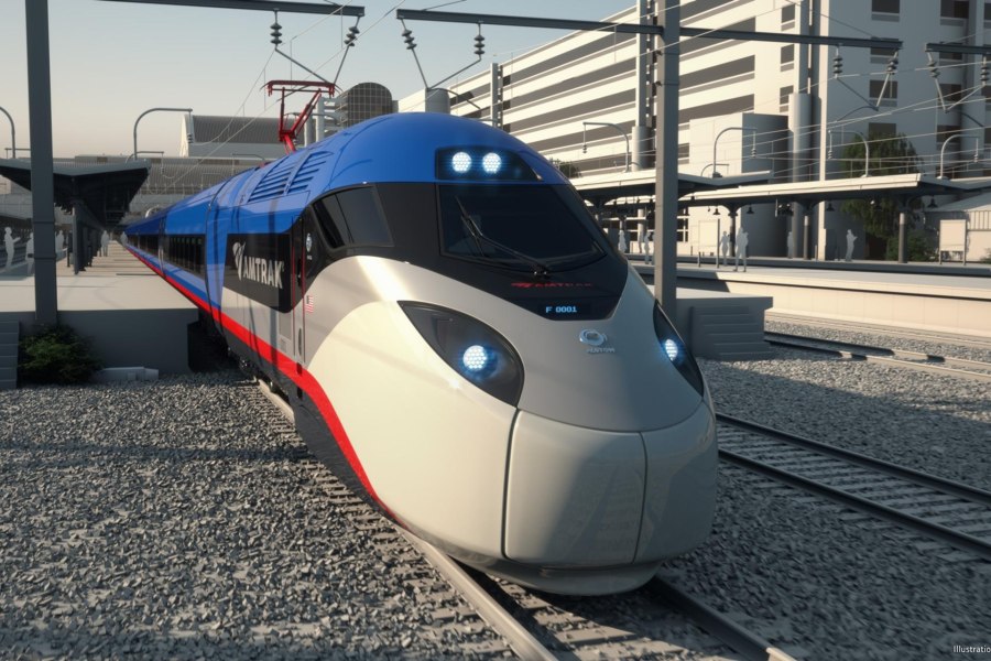 Американский поезд Railroad
