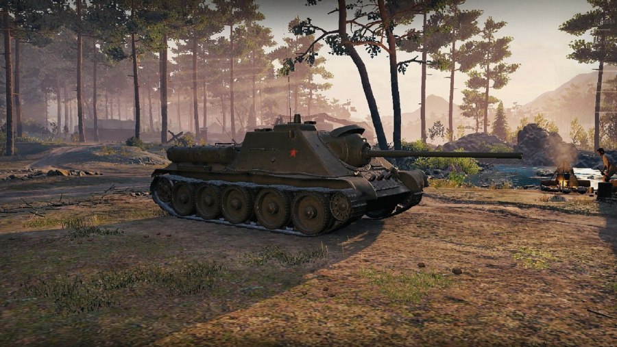 Су-85и WOT
