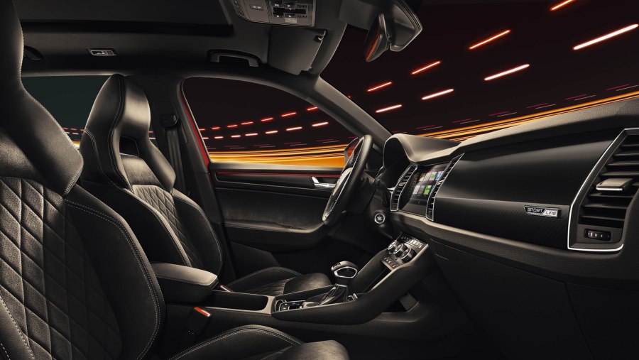 Skoda Kodiaq Sportline красный