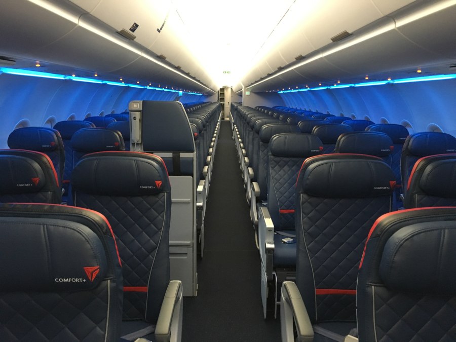 Airbus a321-231 салон