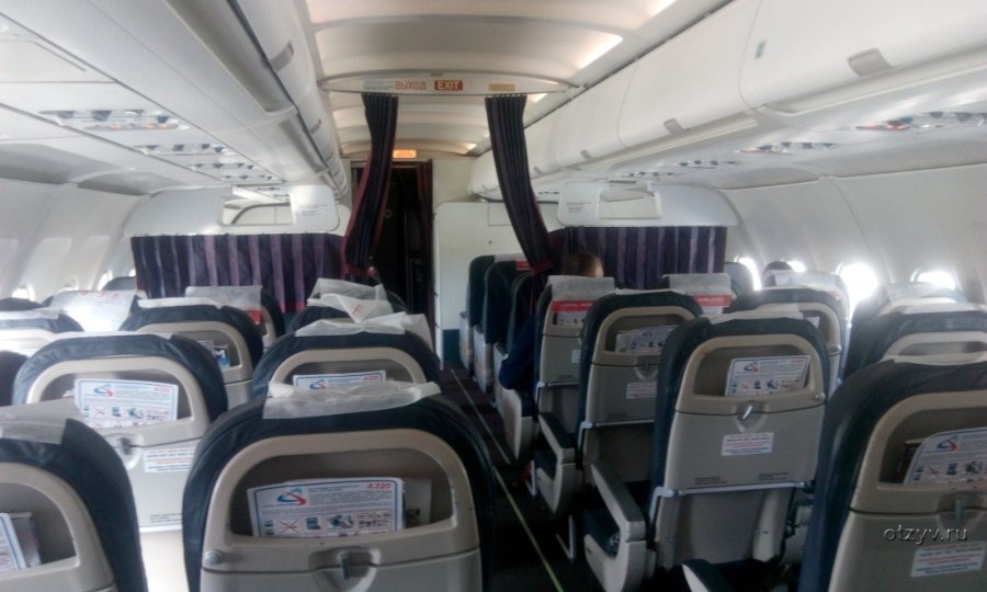 Airbus a321 Уральские авиалинии салон