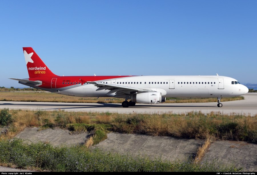 Airbus a321 Nordwind Airlines салон