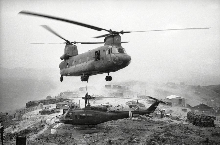 Ch 47 Chinook во Вьетнаме