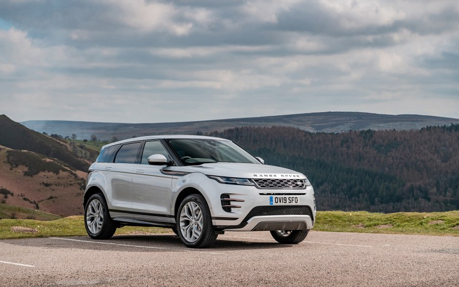 Land Rover range Rover Evoque белый