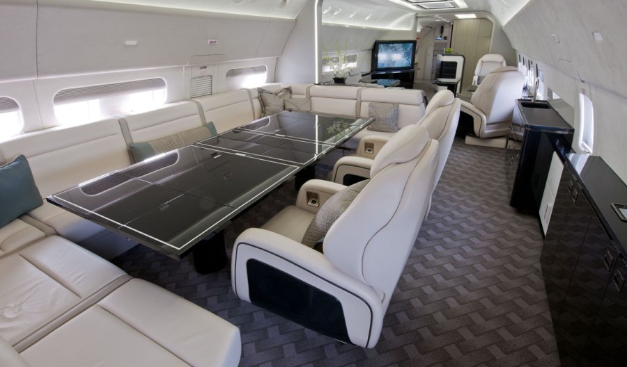 Boeing Business Jet (BBJ) салон