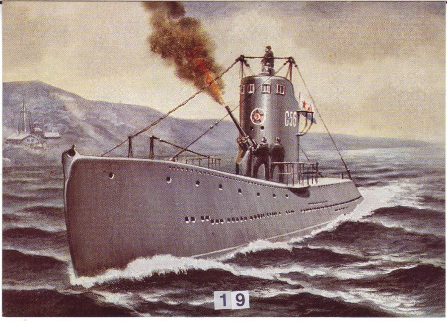 Подводная лодка Великой Отечественной войны 1941-1945