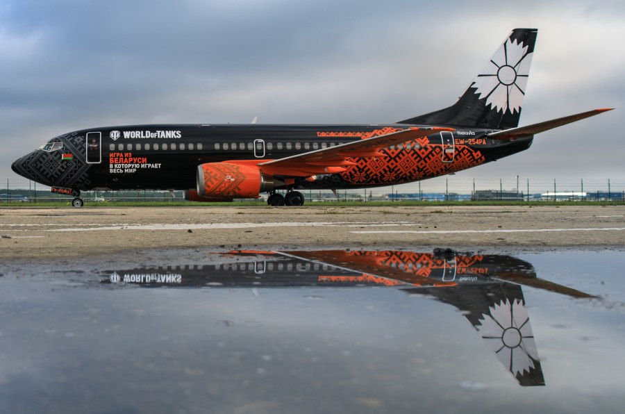 Самолёт World of Tanks Belavia