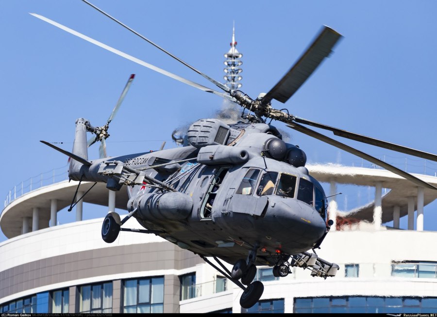 Шасси вертолета ми-8