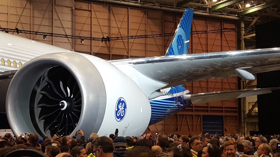 Авиадвигатель Боинг 777