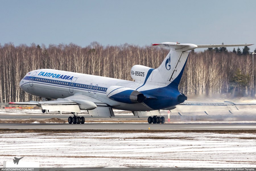 Ту 154 Газпромавиа