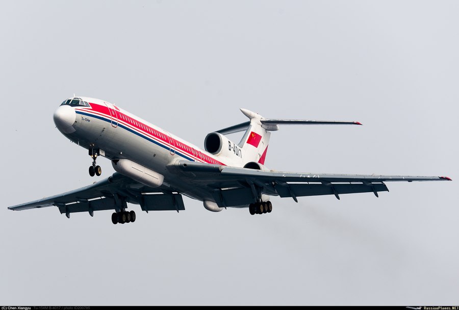 Ту-154м Китай China Northwest