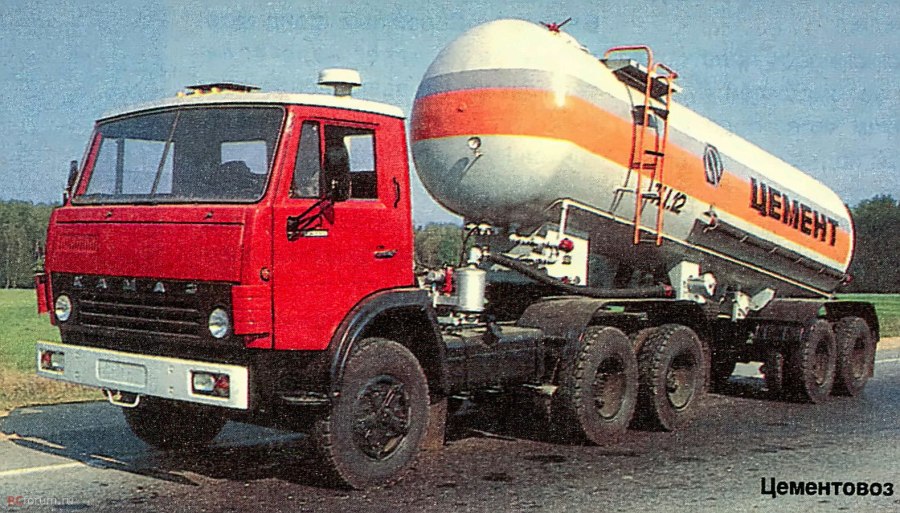 КАМАЗ 5410 цементовоз