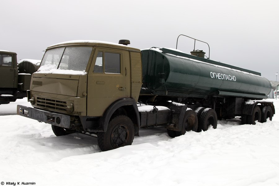 КАМАЗ 5410 С полуприцепом реф Алка